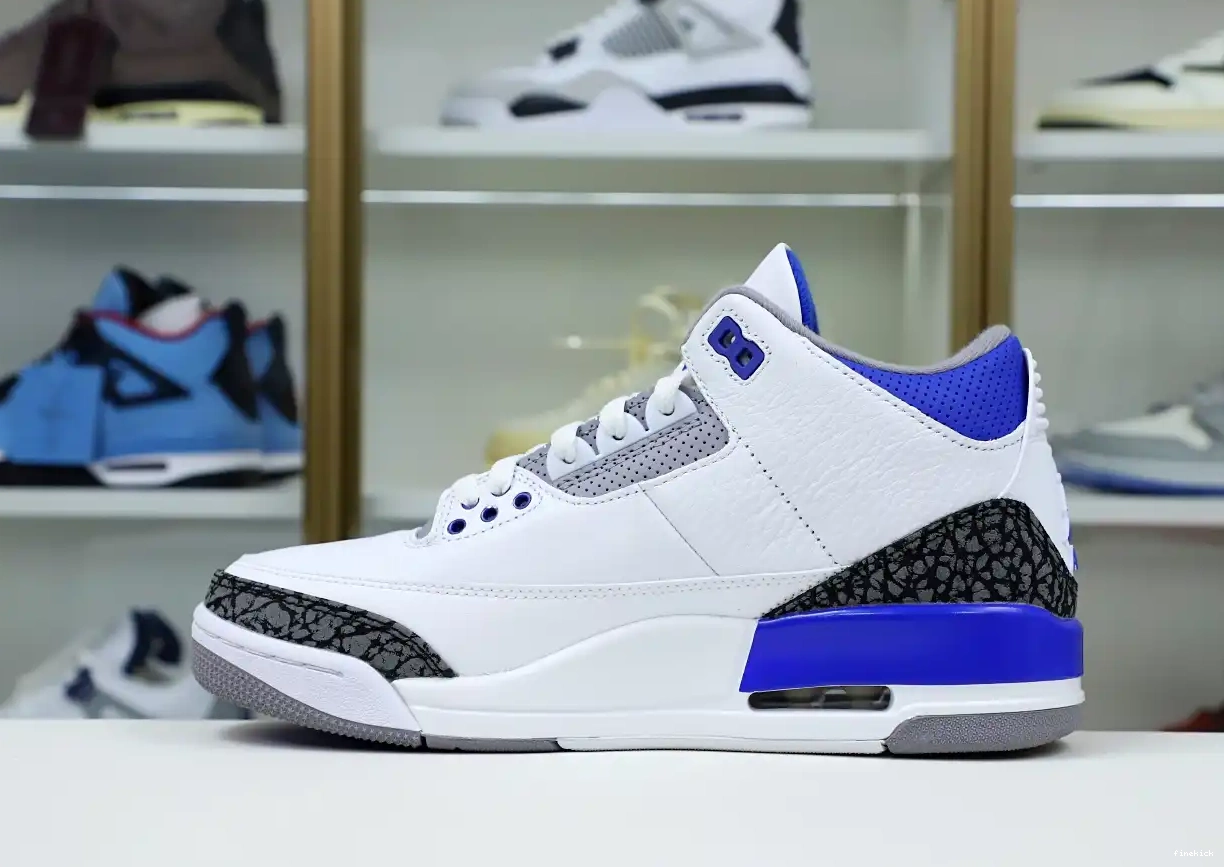 BLUE' AIR 3 RETRO JORDAN (CT8532-145) 'RACER 0706